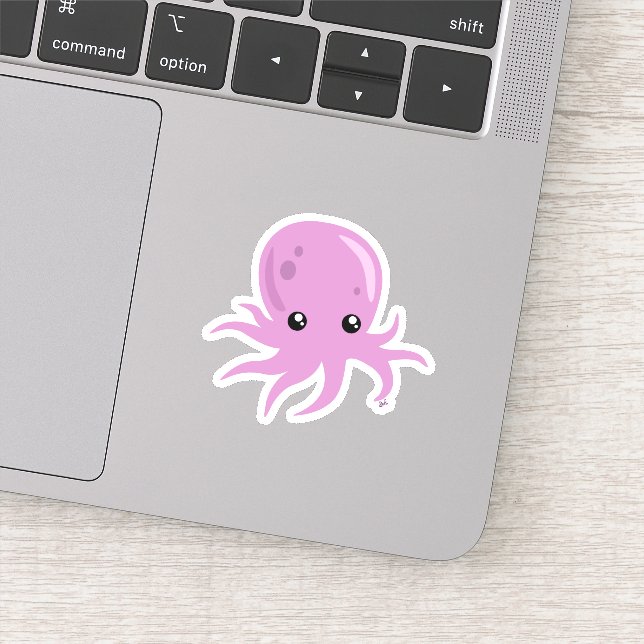 Sticker Vinyl Coupé Personnalisé Octopus (Détail)
