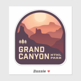 Sticker Vinyl du Parc National du Grand Canyon