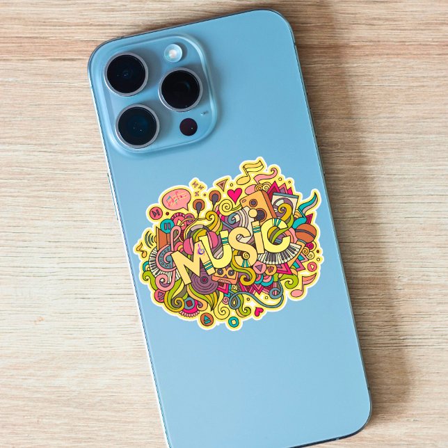 Sticker Vinyl - Graffiti artistique coloré (Créateur téléchargé)
