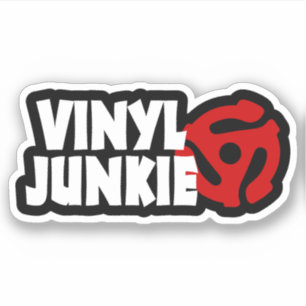 Sticker Vinyl Junkie