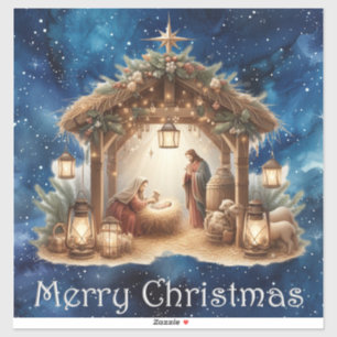 Sticker Vinyl Nativité