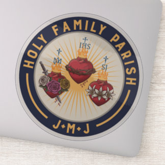 Sticker Vinyl Parish Holy Family