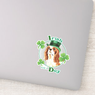 Sticker vinyle Cavalier de la Saint Patrick