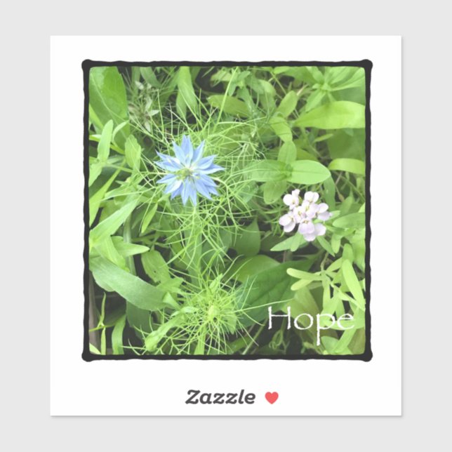 Sticker Vinyle moyen Hope (Feuille)