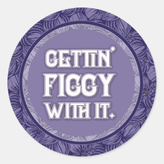 Sticker violet Figes