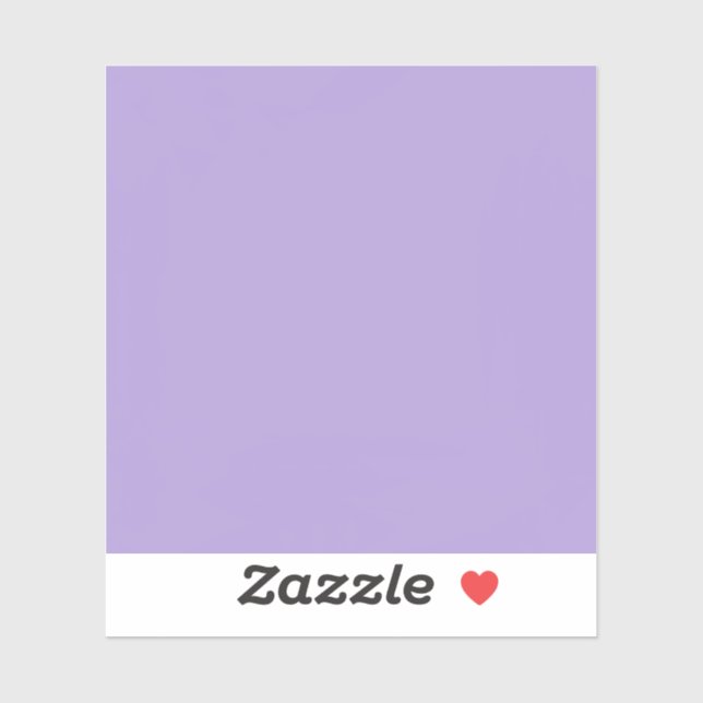 Sticker Violet Pastel Clair Couleur Uni (Feuille)