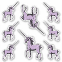 Violet Violet Parties scintillant Unicornes Contou