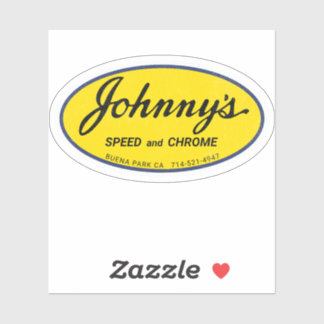 Sticker Vitesse de Johnny et Chrome
