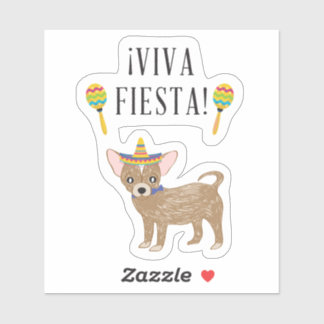 Sticker !Viva Fiesta ! Chihuahua