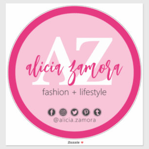 Sticker Viva Moderne Influenceuse des médias sociaux Magen