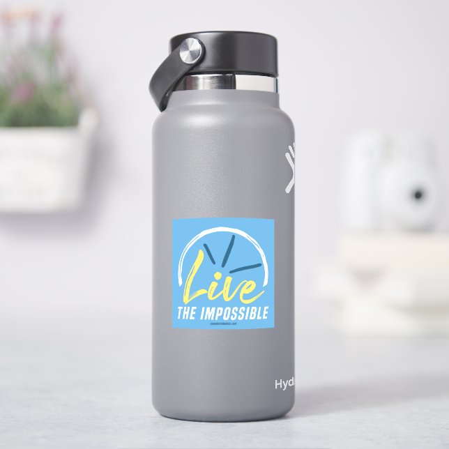 Sticker Vivez l'Autocollant Impossible (HydroFlask)