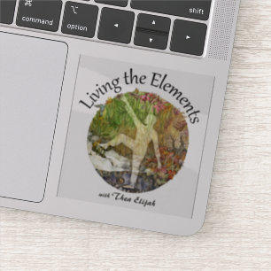 Sticker Vivre l'autocollant Eléments