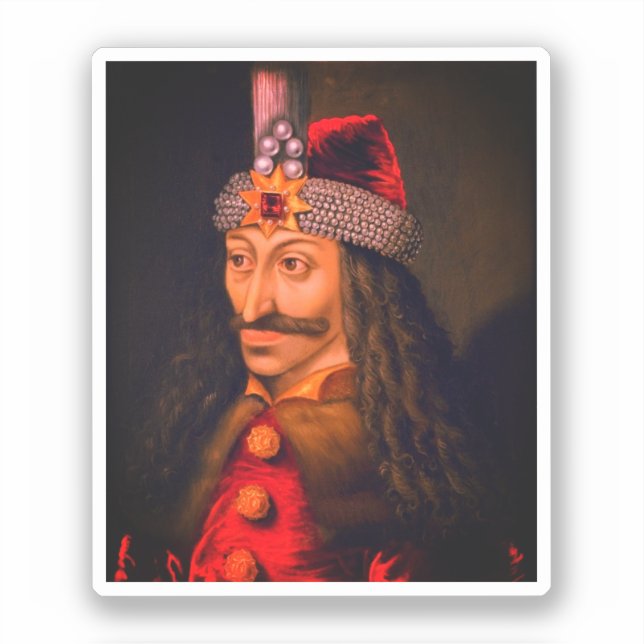 Sticker Vlad l'Impaler - Dracula (Recto)