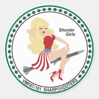 Sticker VMFAT-101 "Shooter Girls" - Kara