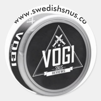 Sticker Vogi Snus