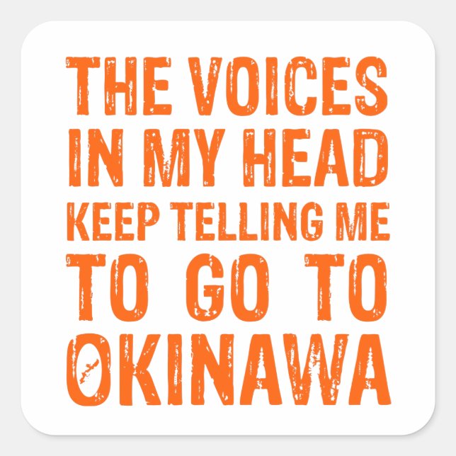 Sticker Voices Of Okinawa (Devant)