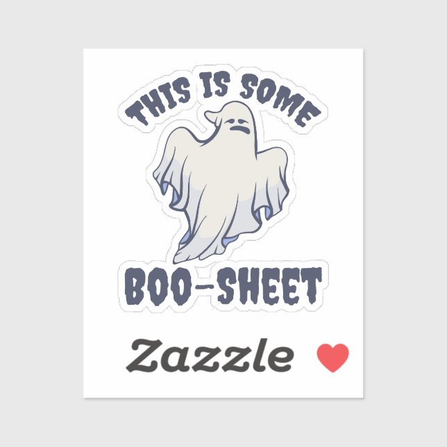Sticker Voici un Boo Sheet Sassy Ghost (Feuille)
