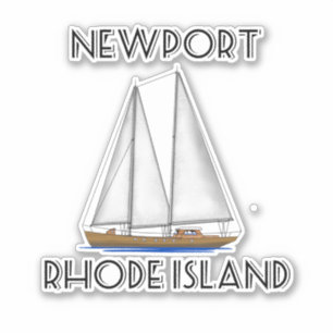 Sticker Voile Newport Rhode Island