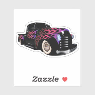 Sticker voiture américaine hot rod