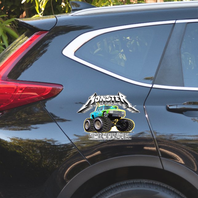Sticker voiture de dessin animé (Coté voiture)