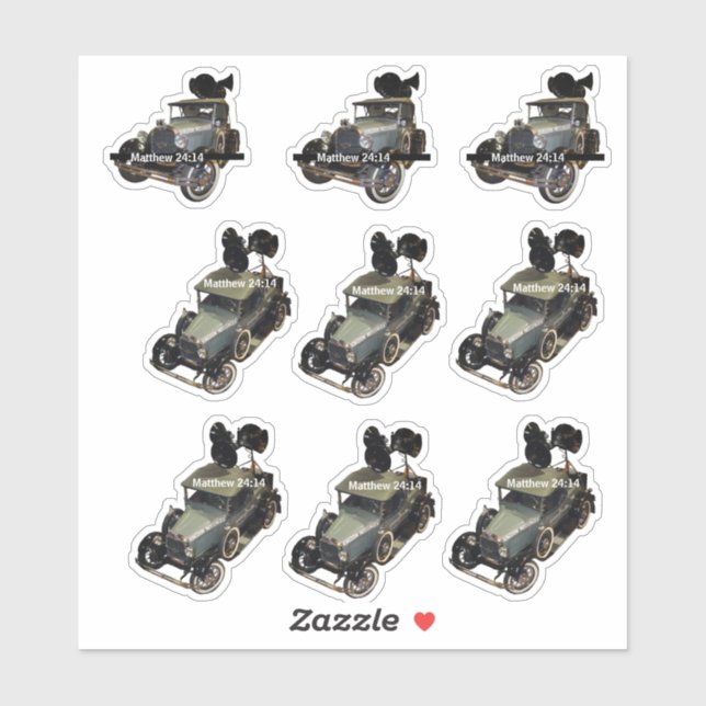 Sticker Voiture Sound (Feuille)