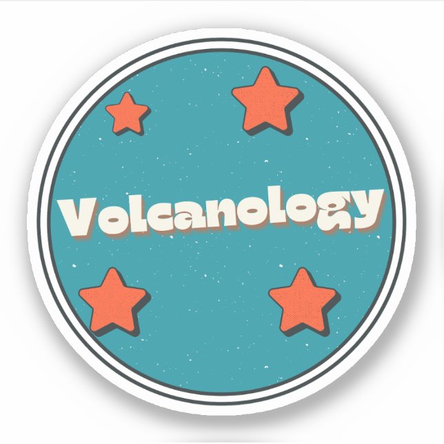 Sticker Volcanologie (Devant)