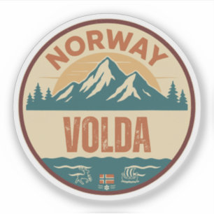 Sticker Volda, Norvège Norvège
