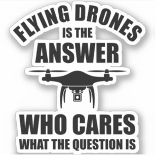 Sticker Voler Des Drones Est La Réponse