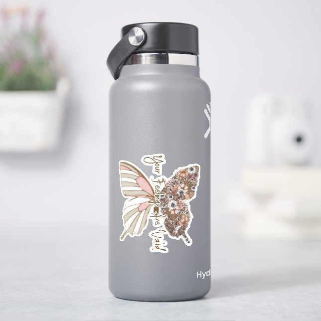 Sticker Vos sentiments sont valides (HydroFlask)