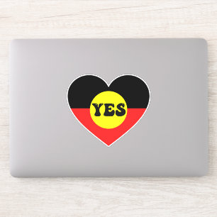 Sticker Vote Oui À La Voix - Voix Indigène