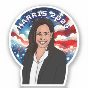 Sticker Vote pour Kamala Harris 2024