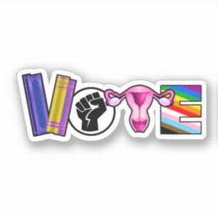 Sticker Votez pour vos Droits de l'Homme