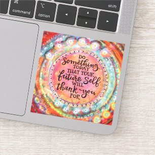 Sticker Votre futur Merci Inspiration