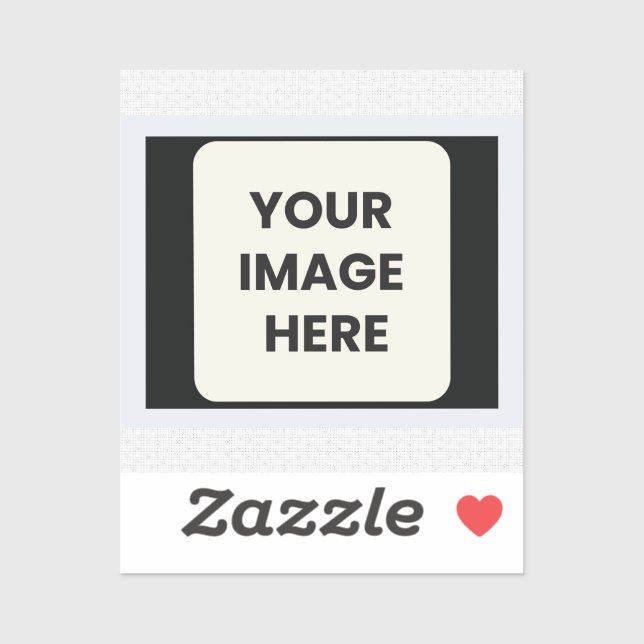 Sticker Votre image ici (Feuille)