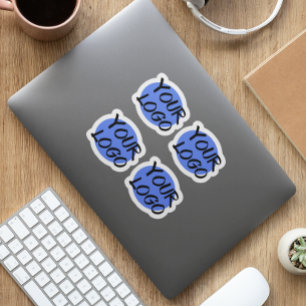 Sticker Votre logo d'entreprise personnalisé multiple