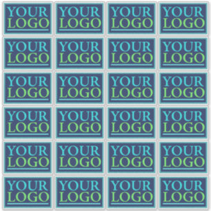 Sticker Votre logo ici Nom d'entreprise Promo do-it-yourse
