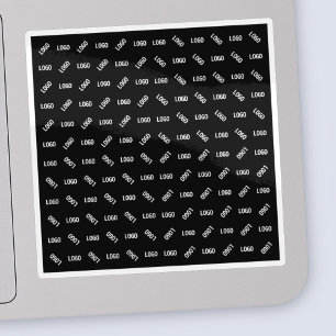 Sticker Votre logo/image   Matelas géométrique moderne uni