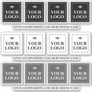 Sticker Votre Modèle de logo et de nom commercial