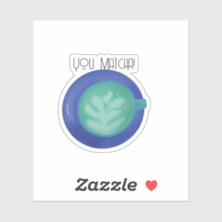 Sticker Vous Matcha!