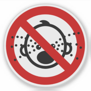 Sticker VOYAGE NO Cry Baby ⚠ Aéroport thaïlandais ⚠