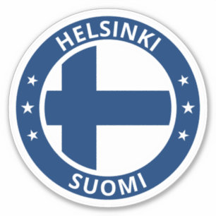 Sticker Voyageur mondial - 'City', Suomi Finlande (Modif