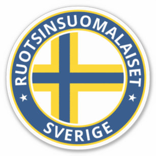 Sticker Voyageur mondial - Ruotsinsuomalaiset, Sverige