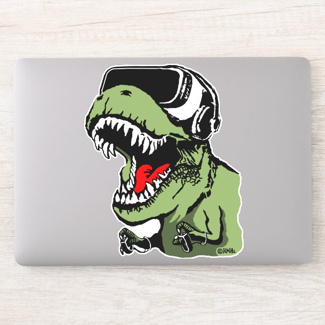 Sticker VR T-rex (Ordinateur)