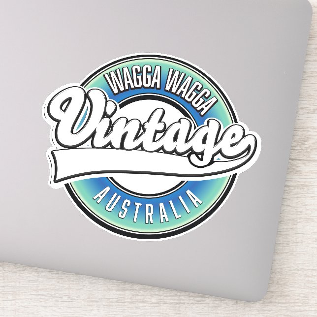 Sticker Wagga Wagga australie. (Détail)