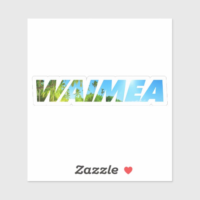 Sticker Waimea (Feuille)