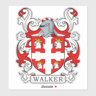 Sticker Walker Family Crest