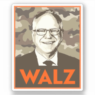 Sticker WALZ Hope au Camouflage