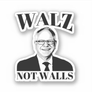 Sticker Walz pas les murs