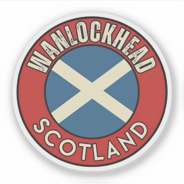 Sticker Wanlockhead, Écosse (Devant)