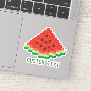 Sticker Watermelon Pixel Art